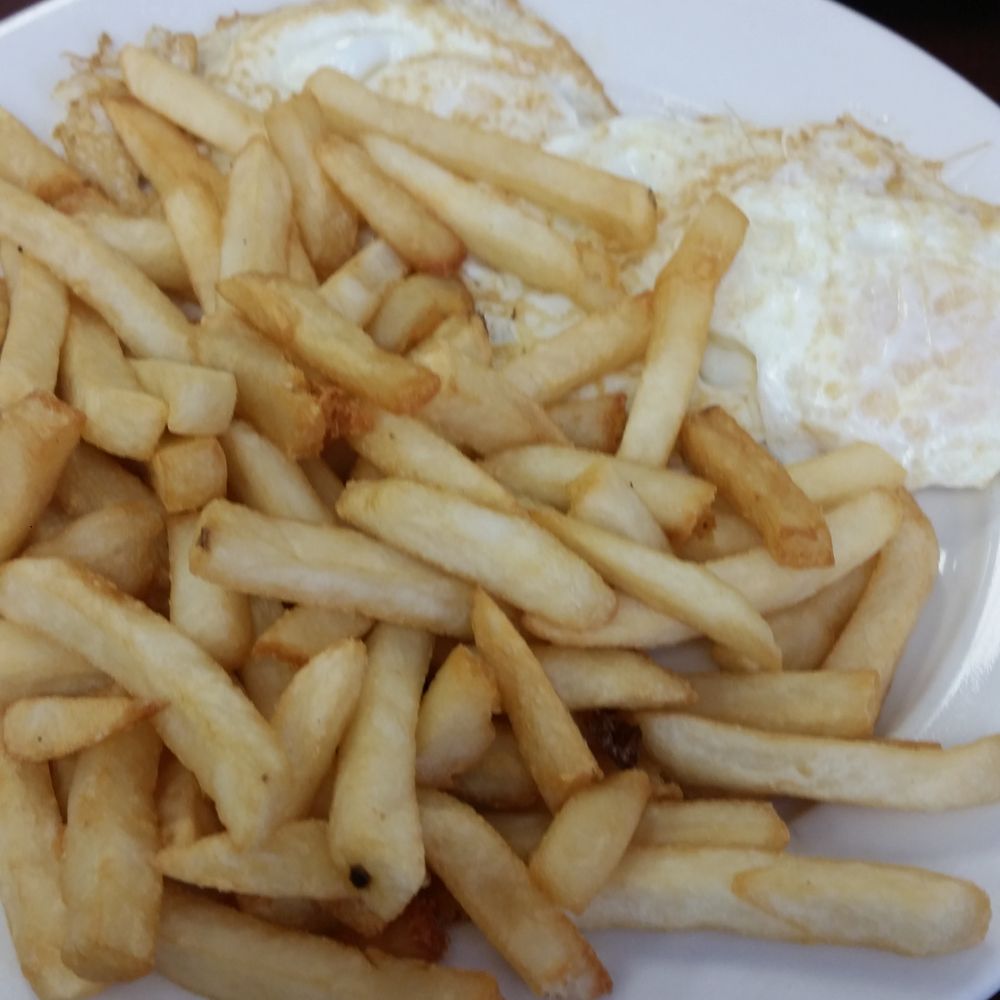 George's Diner & Cafe - My eggs were cooked just how i wanted them- Over medium and fries were nice and crispy! - Diners Near Me - Bronx, New York