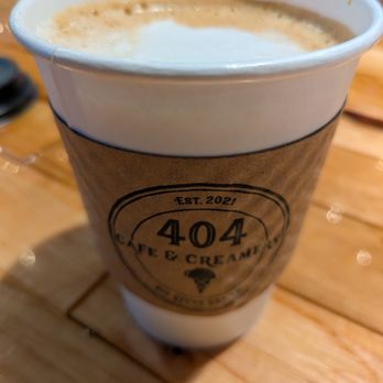 404 Cafe & Creamery - Flat white at 404 Cafe & Creamery, Big Stone Gap - Coffee & Tea Near Me - Big Stone Gap, Virginia