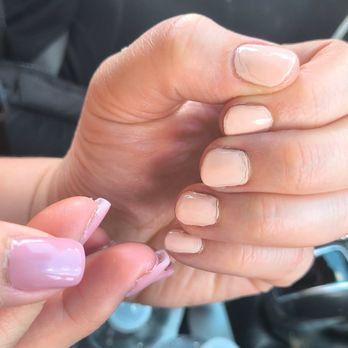 CT Nails - Just sloppy, horrible work. So mad at myself for paying for it ‍ - Nail Salons Near Me - Dayton, Texas