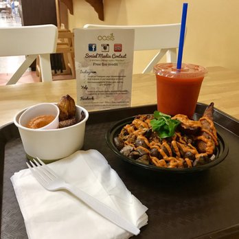 Oasis Vegetarian Cafe - Social media contest! Might as well try and get $10 credit for the best food ever! - Vegetarian Near Me - Riverside, California