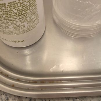 Marin Suites Hotel - Rust on bathroom counter tray - Hotels Near Me - Corte Madera, California