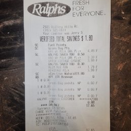 First two lines. Charged twice for my stupid "reduced" price Greek yogurt.