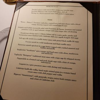 Scalini Fedeli - menu - Italian Near Me - New York, New York