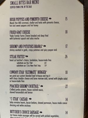 Menu photo 1 Cowboy Star Colorado Springs, CO Menu photo 1 Cowboy Star Colorado Springs, CO
