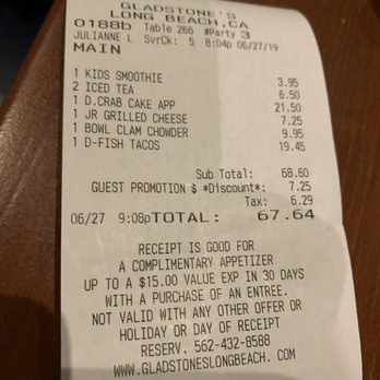 Gladstone's - Bill - Seafood Near Me - Long Beach, California Gladstone's - Bill - Seafood Near Me - Long Beach, California