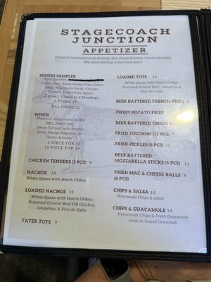 Menu photo 1 Stagecoach Junction Golden Valley, AZ Menu photo 1 Stagecoach Junction Golden Valley, AZ