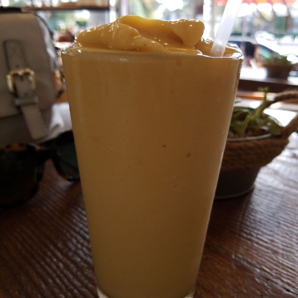 Nectarine Grove - Mango smoothie - New American Near Me - Encinitas, California Nectarine Grove - Mango smoothie - New American Near Me - Encinitas, California