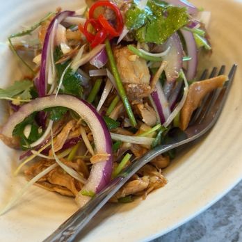 Yum Long - Shredded Chicken W/ Scallion Oil - Chinese Near Me - Monterey Park, California Yum Long - Shredded Chicken W/ Scallion Oil - Chinese Near Me - Monterey Park, California