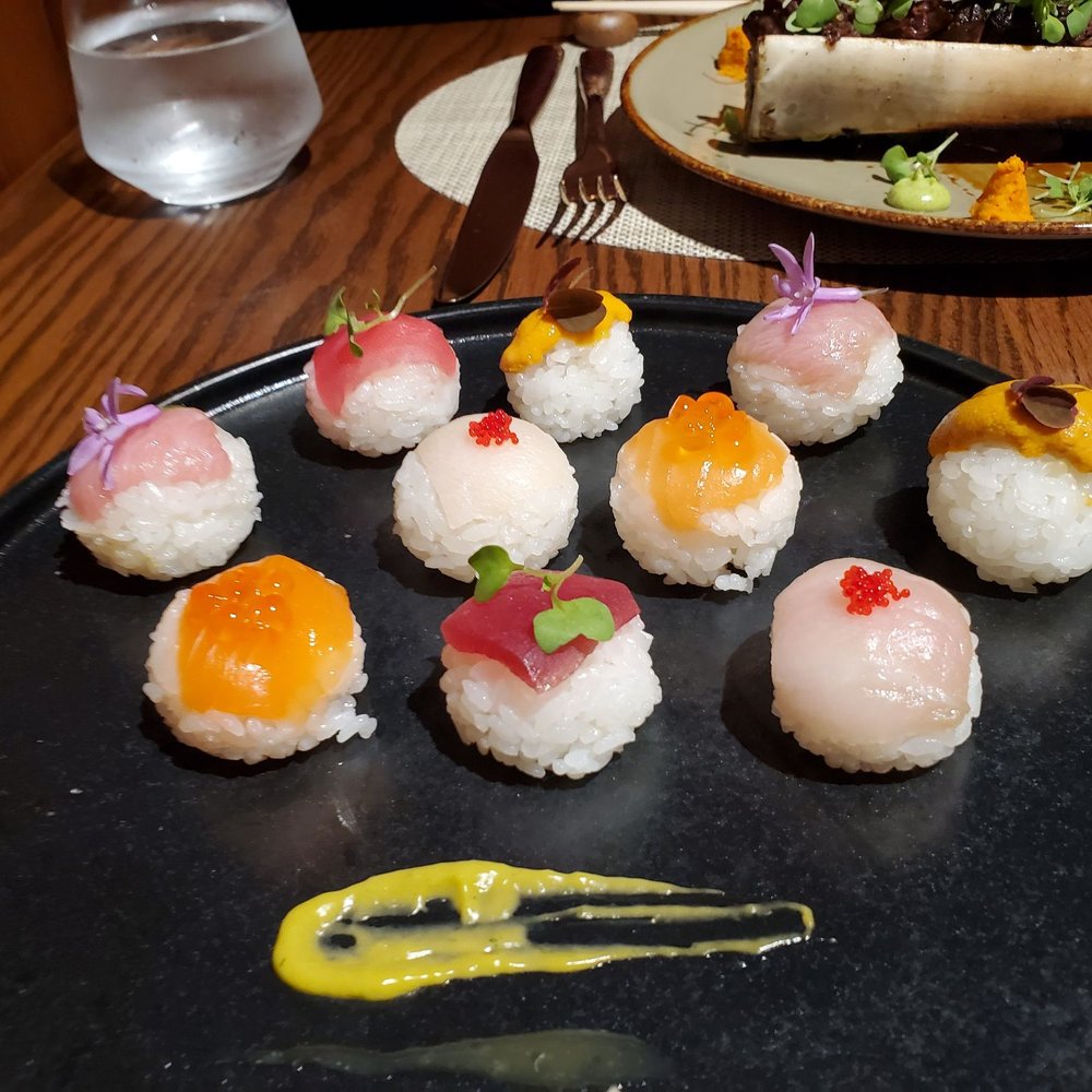 Takumi-Tei - Temari sushi for $37 - Japanese Near Me - Lake Buena Vista, Florida Takumi-Tei - Temari sushi for $37 - Japanese Near Me - Lake Buena Vista, Florida