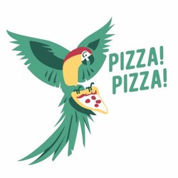 Tropicana Pizza Pizza - An awesome logo for an awesome pizza joint!