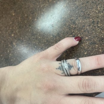 Tidewater Diamond - Both rings cleaned and shiny - Jewelry Near Me - Chesapeake, Virginia Tidewater Diamond - Both rings cleaned and shiny - Jewelry Near Me - Chesapeake, Virginia