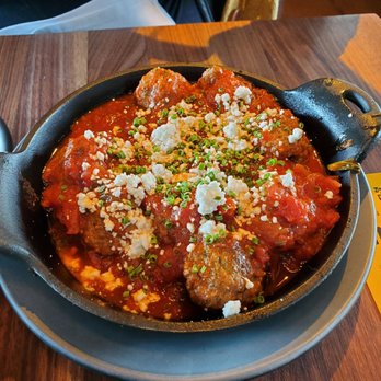 Postino Grant - Meatballs in some very good tomato based sauce. - Wine Bars Near Me - Tucson, Arizona