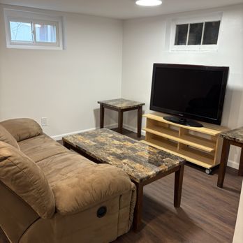 Emergency Relief Restoration - Awesome new basement! - Damage Restoration Near Me Emergency Relief Restoration - Awesome new basement! - Damage Restoration Near Me