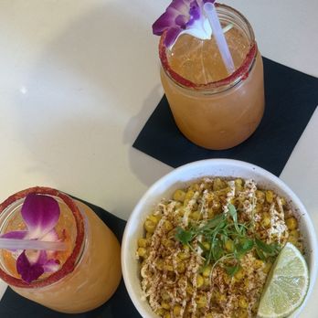 La Pina Cantina - Esquite and Tropical Heat margs - Tacos Near Me - Honolulu, Hawaii La Pina Cantina - Esquite and Tropical Heat margs - Tacos Near Me - Honolulu, Hawaii