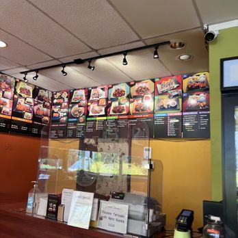 Acacia Teriyaki - Menu board - Japanese Near Me - Redmond, Washington