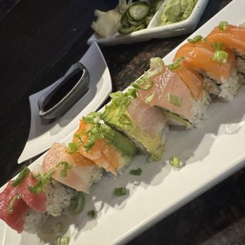 Tokyo Garden - Rainbown Roll - Sushi Bars Near Me - Downey, California Tokyo Garden - Rainbown Roll - Sushi Bars Near Me - Downey, California