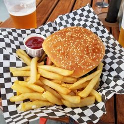 La Burger - Bacon Cheeseburger w/ fries $8. 7/2018