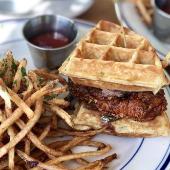 Sweet Chick - Chicken waffle sandwich - Breakfast & Brunch Near Me - Brooklyn, New York Sweet Chick - Chicken waffle sandwich - Breakfast & Brunch Near Me - Brooklyn, New York