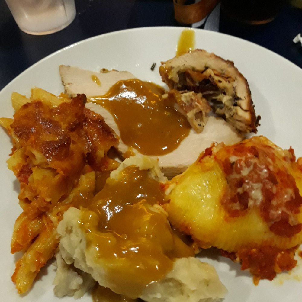 Calder Casino - My "Winner Plate"! Turkey, pork, stuffed shells, mashed potatoes and baked ziti. - Casinos Near Me - Miami Gardens, Florida Calder Casino - My "Winner Plate"! Turkey, pork, stuffed shells, mashed potatoes and baked ziti. - Casinos Near Me - Miami Gardens, Florida
