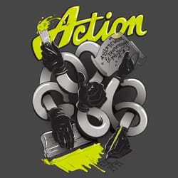 Action Athletic Wear - Like this design? Ask for a shirt with your next order! Supplies are limited!