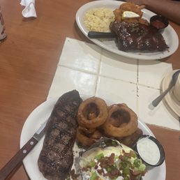 Steak ribs everything was delicious. Steak ribs everything was delicious.