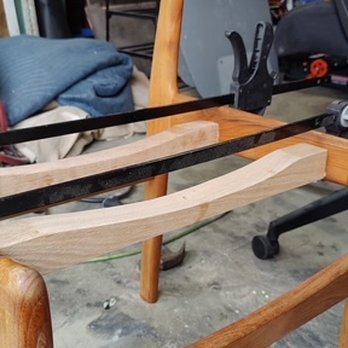 Carlsbad Handy man - Marko used new oak pieces to strengthen the frame. - Handyman Near Me Carlsbad Handy man - Marko used new oak pieces to strengthen the frame. - Handyman Near Me