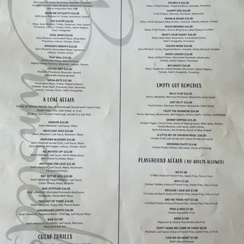 Bumsted's - Menu - Bars Near Me - Tucson, Arizona