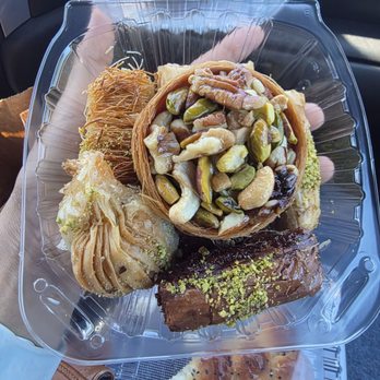 Sabaya Hut Bakery - Delicious and different kinds of Baklava. I ate it faster than I can correctly say Baklava. Lol definitely my go to spot - Bakeries Near Me - Fresno, California Sabaya Hut Bakery - Delicious and different kinds of Baklava. I ate it faster than I can correctly say Baklava. Lol definitely my go to spot - Bakeries Near Me - Fresno, California