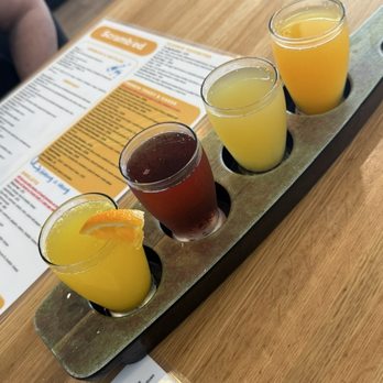 Scrambled - Mimosa flight - Breakfast & Brunch Near Me - Henderson, Nevada Scrambled - Mimosa flight - Breakfast & Brunch Near Me - Henderson, Nevada