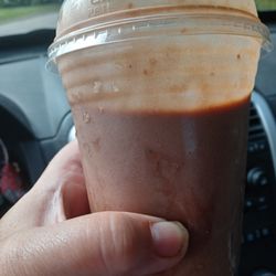 Nutrition Now - Java chip shake. If you like coffee you would love it.