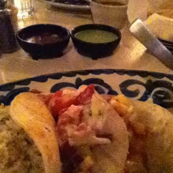 Pelons Tex-Mex - Horrible quality, but you get the idea. Fish tacos. - Tex-Mex Near Me - Austin, Texas