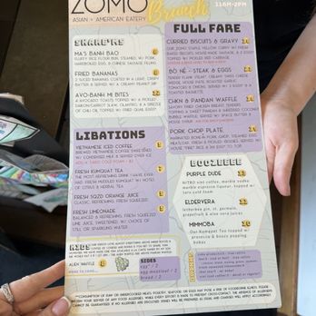 ZOMO Asian + American Eatery - Brunch menu - Vietnamese Near Me - Englewood, Colorado