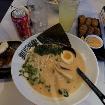 Silverlake Ramen - Blaze Spicy Chicken Bun Combo (Ramen Appetizer) - Ramen Near Me - Downey, California Silverlake Ramen - Blaze Spicy Chicken Bun Combo (Ramen Appetizer) - Ramen Near Me - Downey, California