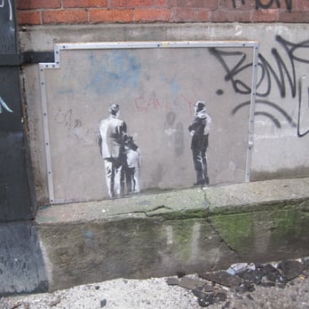 Banksy tiny tag - Local Flavor Near Me - Toronto, Ontario