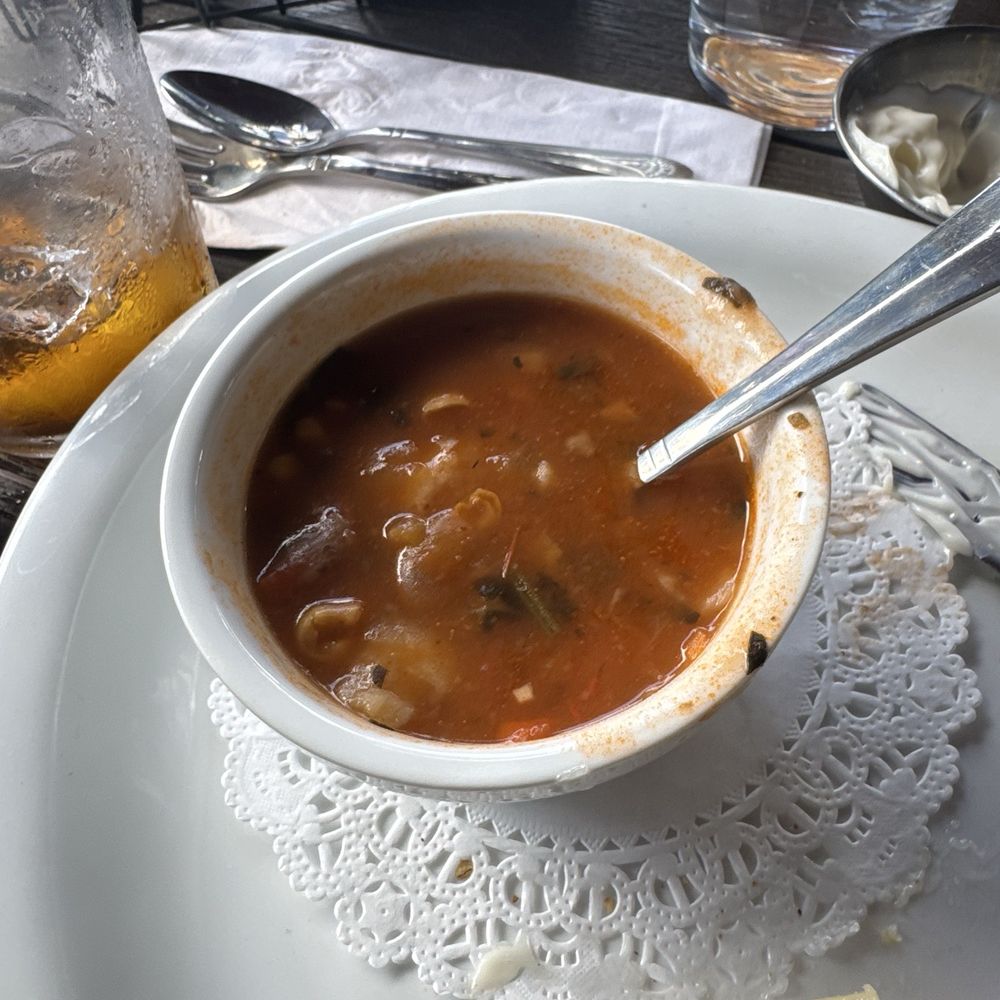 Turning Point - Chefs special soup....Campbells vegetable from a damn can. - Breakfast & Brunch Near Me - Oakhurst, New Jersey
