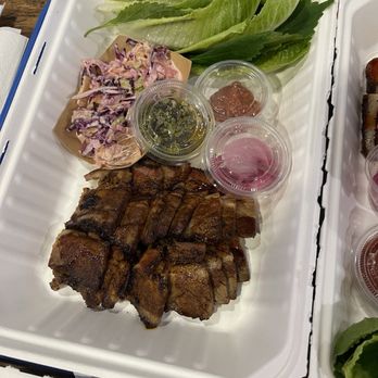 Jarbecue - Beef Belly Ssam Plate - Korean Near Me - Santa Ana, California