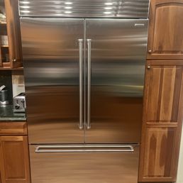Sub-Zero 48" after installation in my kitchen Sub-Zero 48" after installation in my kitchen
