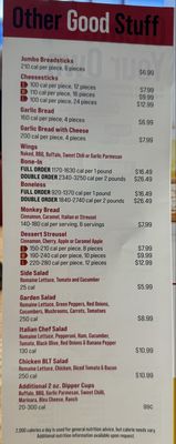 Menu photo 2 Godfather’s Pizza Queen Creek, AZ