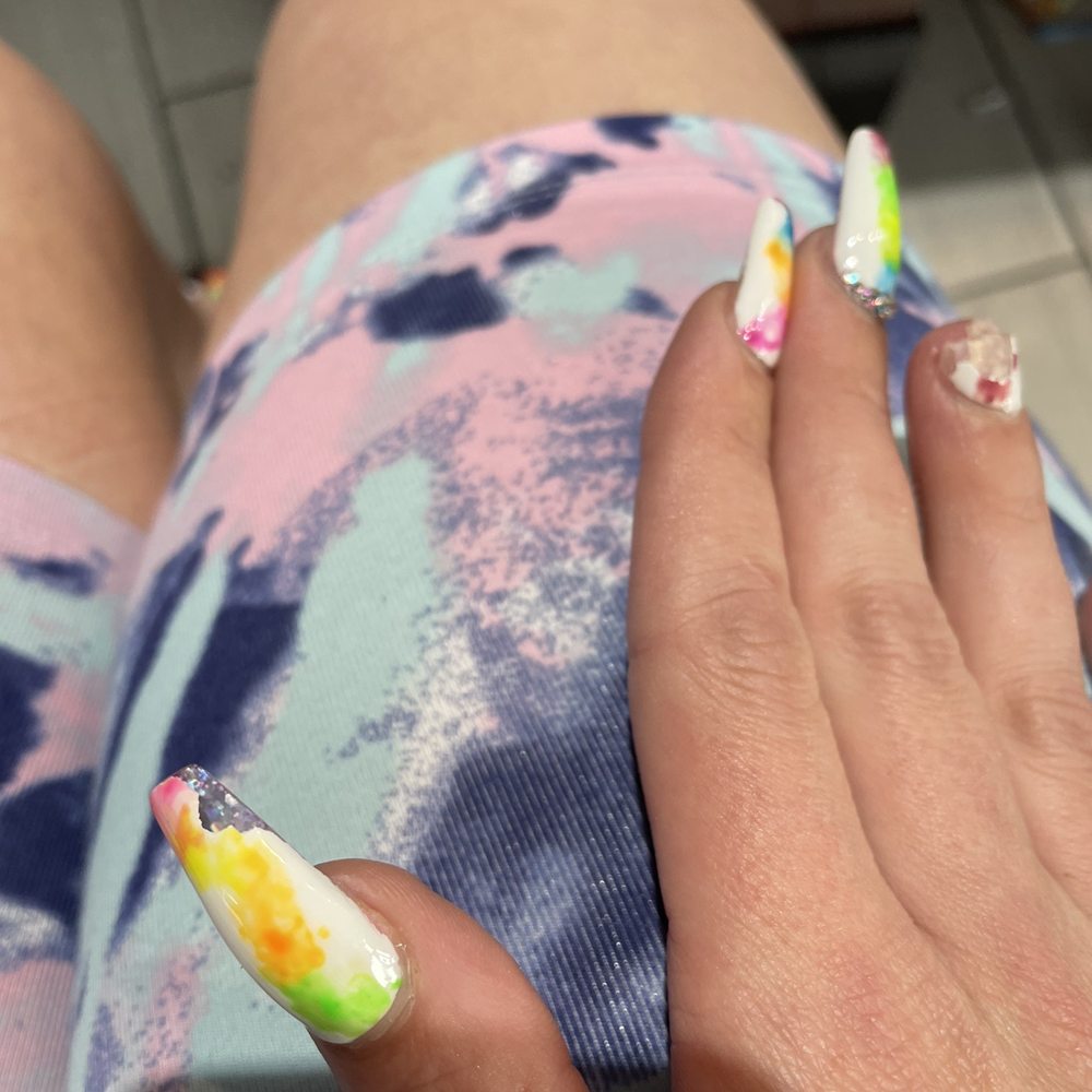 Violet Nails Salon & Spa - $150 later waisted. Will not be getting my nails done here Ever again! BEWARE! - Nail Salons Near Me - Tallahassee, Florida Violet Nails Salon & Spa - $150 later waisted. Will not be getting my nails done here Ever again! BEWARE! - Nail Salons Near Me - Tallahassee, Florida