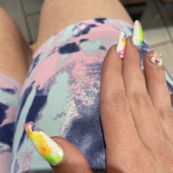 Violet Nails Salon & Spa - $150 later waisted. Will not be getting my nails done here Ever again! BEWARE! - Nail Salons Near Me - Tallahassee, Florida