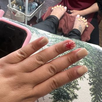 Lady Fingers Nail Spa - My nails where yellow n not white like I wanted for Christmas - Nail Salons Near Me - Stafford, Texas Lady Fingers Nail Spa - My nails where yellow n not white like I wanted for Christmas - Nail Salons Near Me - Stafford, Texas