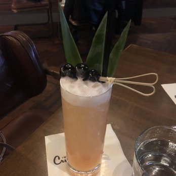 The Crunkleton - Del Maguey Vida cocktail. - Cocktail Bars Near Me - Charlotte, North Carolina