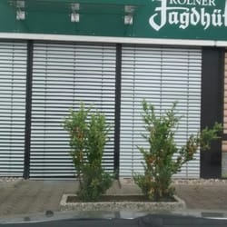 Kölner Jagdhütte - So sieht es geschlossen aus