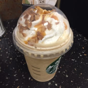 Starbucks - Caramel waffle cone frappuccino - Coffee & Tea Near Me - Duncanville, Texas