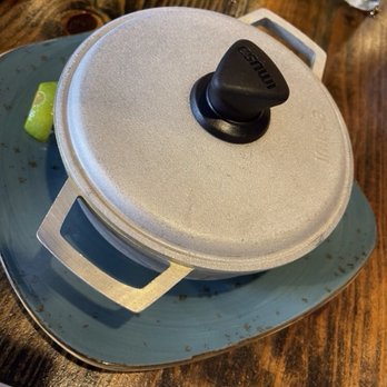 Mambo Grill & Tapas - How the soup is served! - Tapas/Small Plates Near Me - Salisbury, North Carolina