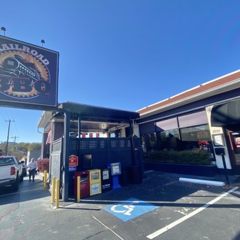 Railroad Bbq - Railroad BBQ as you pull in. - Barbeque Near Me - Columbia, South Carolina