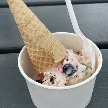 Dunne's Ice Cream - Shark bite- absolutely delicious flavor! - Ice Cream & Frozen Yogurt Near Me - York, Maine Dunne's Ice Cream - Shark bite- absolutely delicious flavor! - Ice Cream & Frozen Yogurt Near Me - York, Maine
