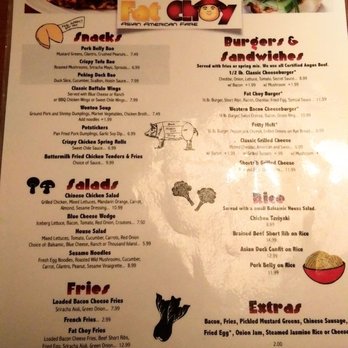 Fat Choy - Menu - New American Near Me - Las Vegas, Nevada Fat Choy - Menu - New American Near Me - Las Vegas, Nevada