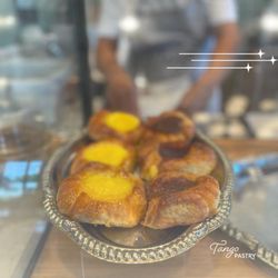 Tango Pastry - Tango Pastry's facturas are made from scratch and baked fresh daily,and flavors include plain, crema pastelera, dulce de leche and membrilo.