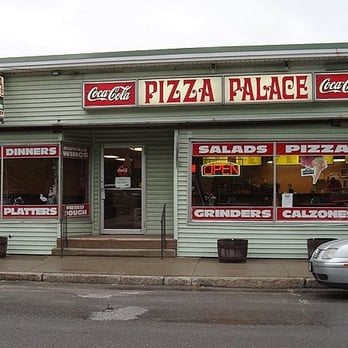 Pizza Palace - a car parked in front of the restaurant - Pizza Near Me - Bellows Falls, Vermont Pizza Palace - a car parked in front of the restaurant - Pizza Near Me - Bellows Falls, Vermont
